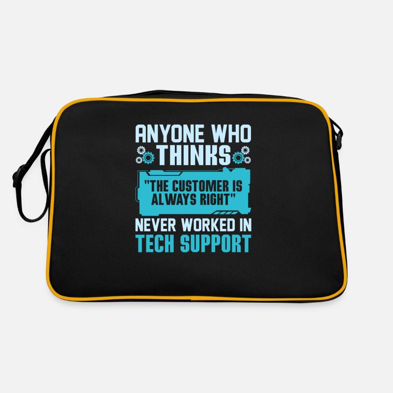 Probably Need Tech Support Some Day Tech Support C Retro Tasche