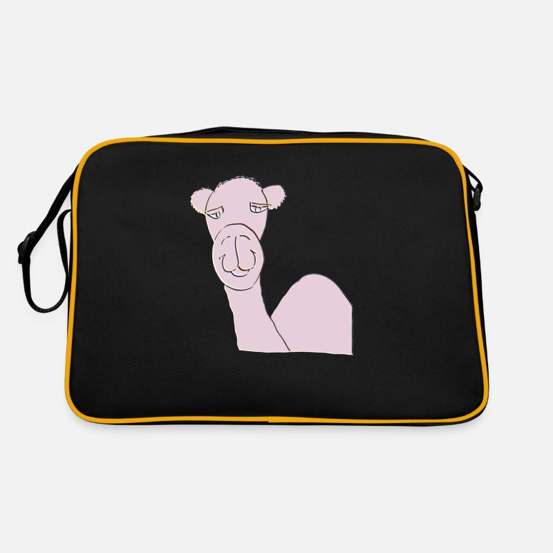 Rose camel Sac Retro