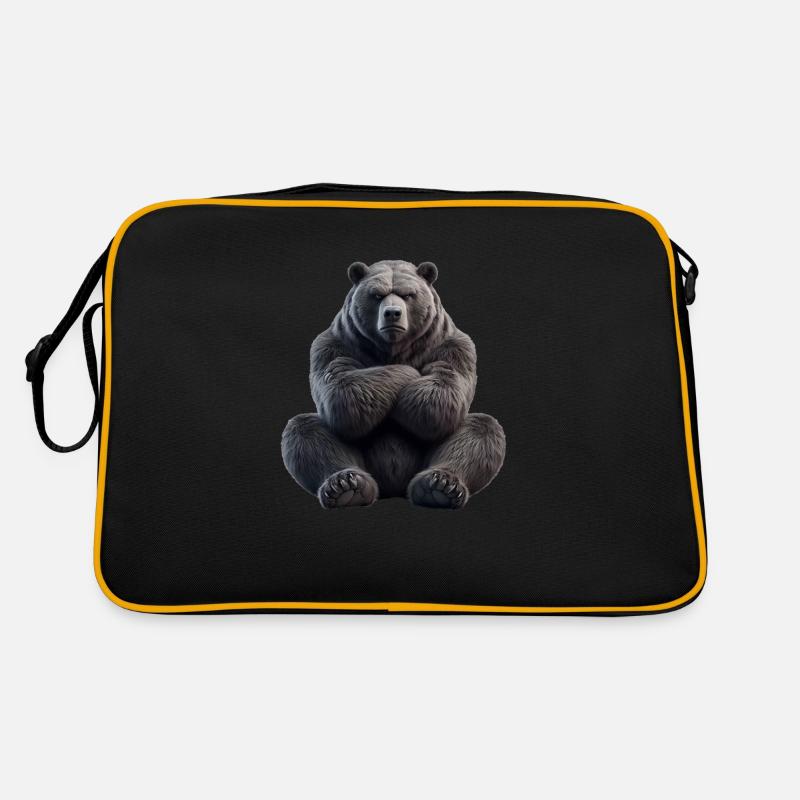 Bear grim 1 Retro Bag