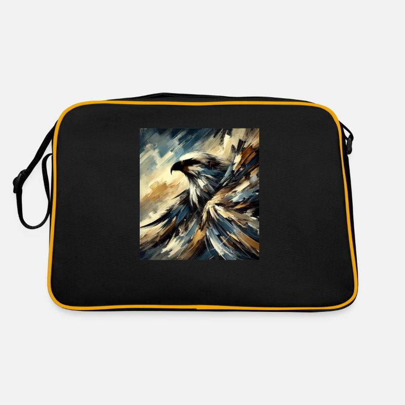 Abstract Eagle Retro Bag