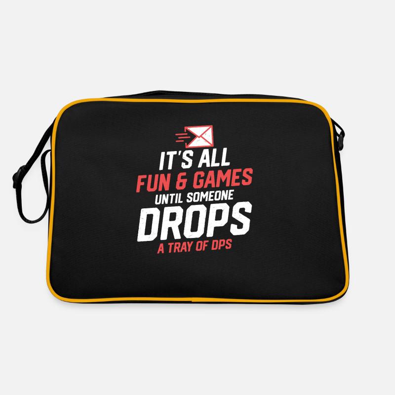 It's All Fun & Games Mail Postal Worker Retro Tasche