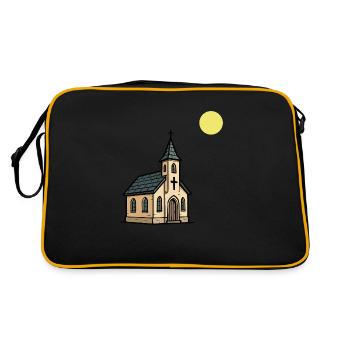 church - Retro Bag - black/gold - Back