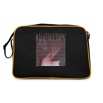 Lettre Z - Sac Retro - noir/or - Dos