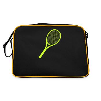 Raquettes de tennis - Sac Retro - noir/or - Dos