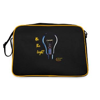 98 - Be the light - Sac Retro - noir/or - Dos