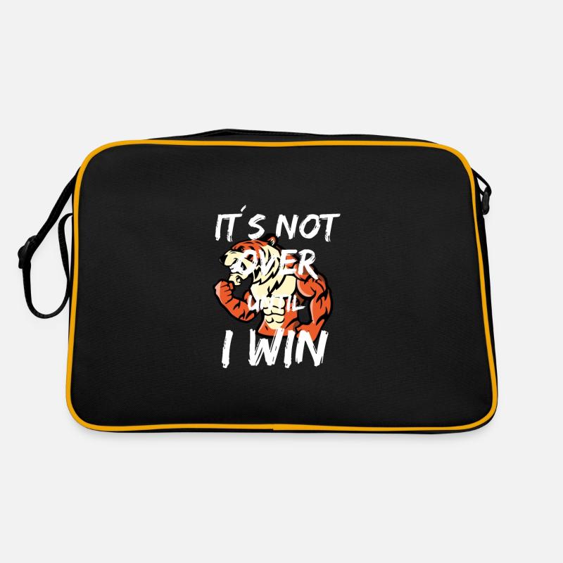 Life Attitude Challenge Tiger Strength Retro Bag