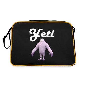 yeti - Retro Bag - black/gold - Back
