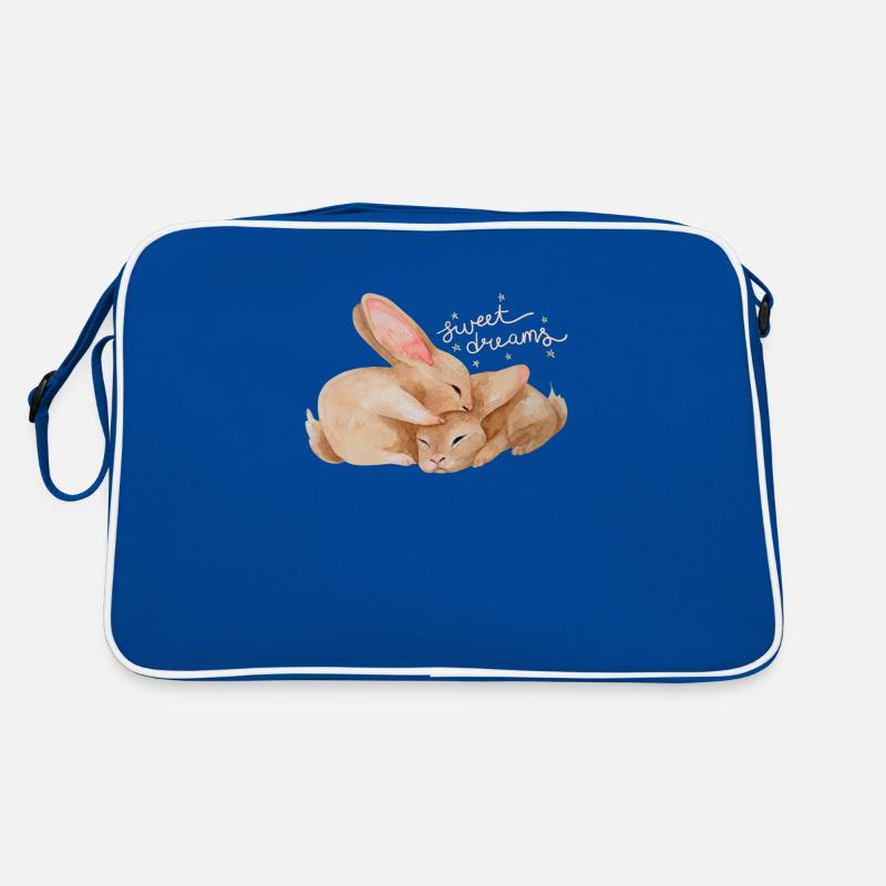 Kuschelhasen Retro Tasche
