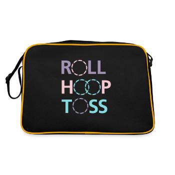 Hula Hoop - Sac Retro - noir/or - Dos