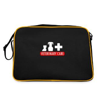 Veterinary care - Retro Bag - black/gold - Back