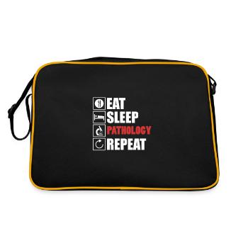 Pathology T-Shirt - Retro Bag - black/gold - Back