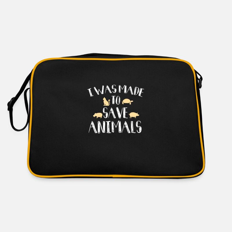 Animal rights activist Retro Bag