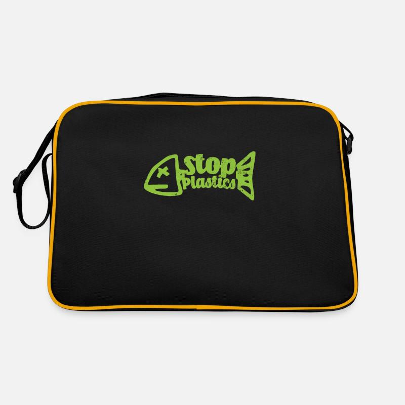 Stop Plastic Retro Bag