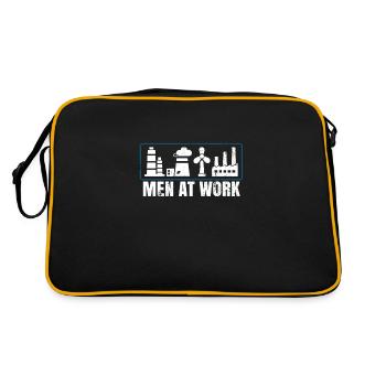 Employé de centrale - Sac Retro - noir/or - Dos