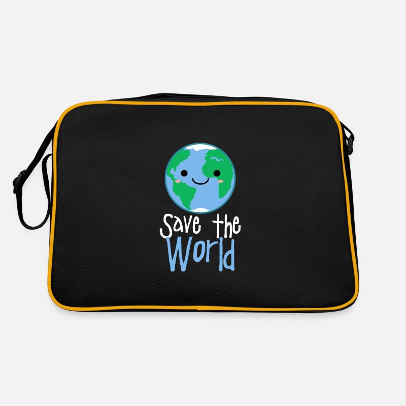 Umweltschutz Retro Tasche