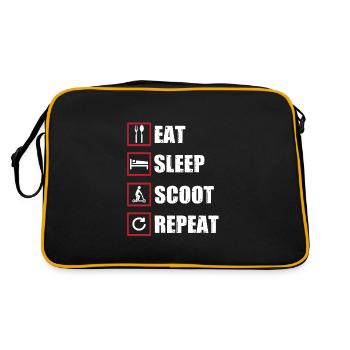 scooter - Sac Retro - noir/or - Dos