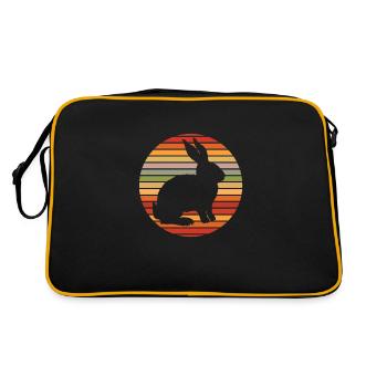 Hare - Retro Bag - black/gold - Back