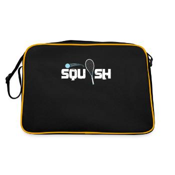squash - Retro Bag - black/gold - Back
