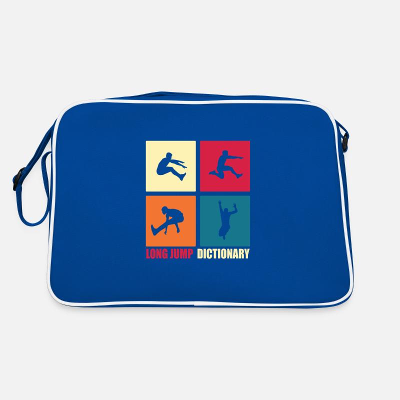 Weitsprung Lexikon Lustiges Geschenk Retro Tasche