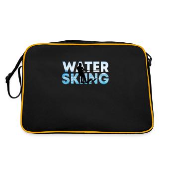 Water-skiing - Retro Bag - black/gold - Back