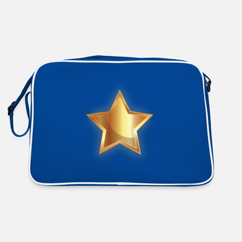 Weihnachtsstern Retro Tasche