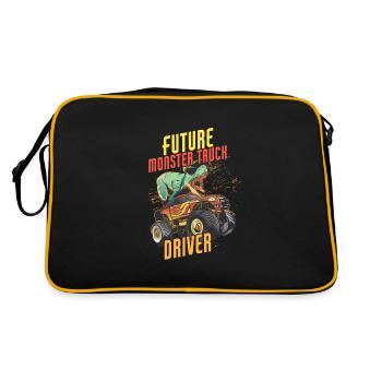 Future Monster Truck Driver - Retro Bag - black/gold - Back
