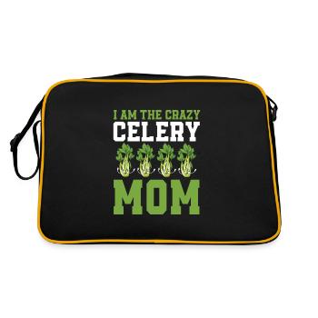 Celery Mama - Retro Bag - black/gold - Back
