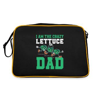 Laitue Papa - Sac Retro - noir/or - Dos