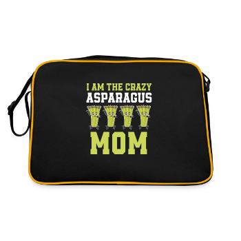 Asperges Mama - Sac Retro - noir/or - Dos