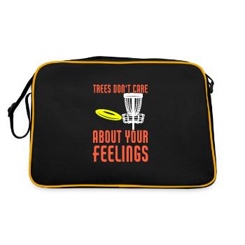 Drôle de lecteur de disc golf Citation Disc Golfing - Sac Retro - noir/or - Dos