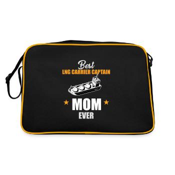 LNG tanker Captain Mama - Retro Bag - black/gold - Back