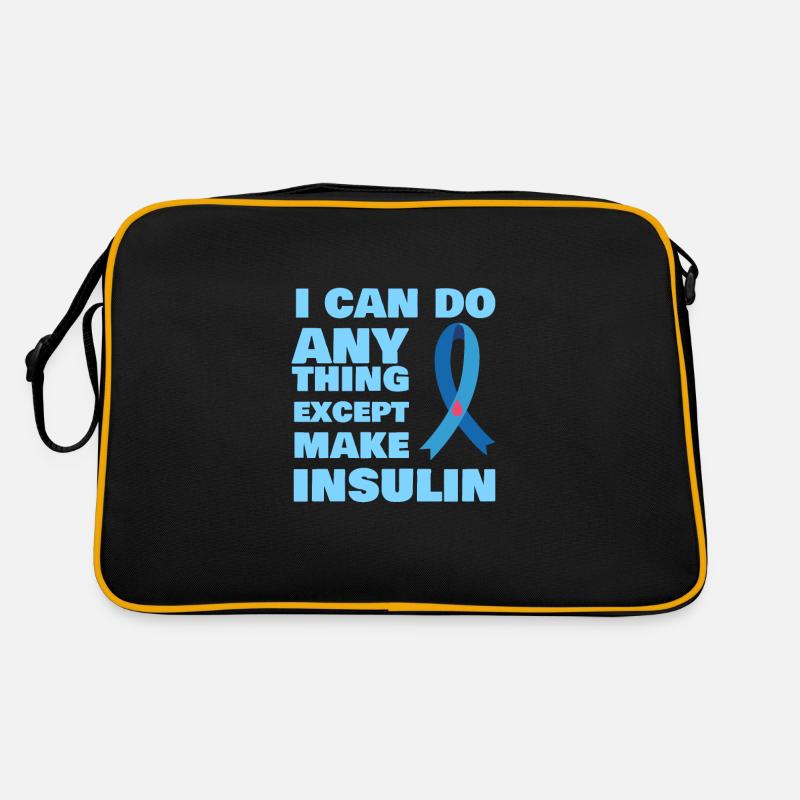 I Can Do Anything Except Insulin Type 1 Retro Tasche