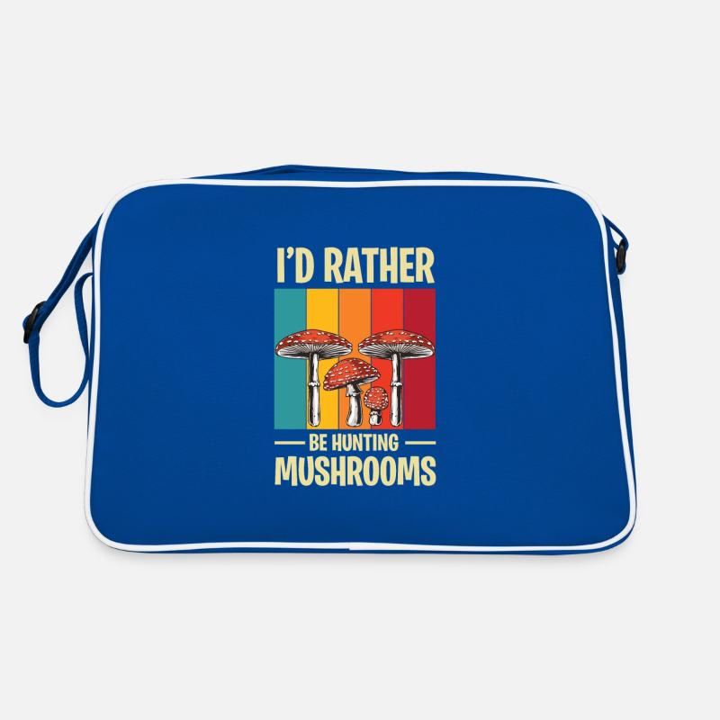 Cueilleurs de champignons et amis champignons Sac Retro