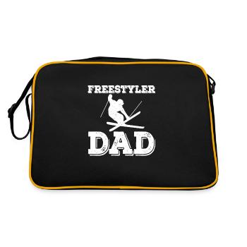 Freestyler Papa Freestyle Ski Fête des Pères - Sac Retro - noir/or - Dos