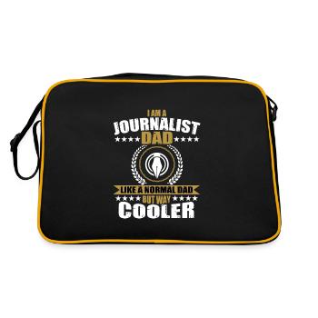Chemise de papa journaliste - Sac Retro - noir/or - Dos