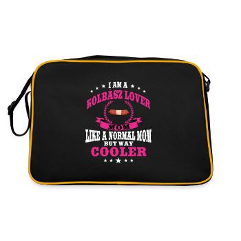 Kolbász Beloved Mom - Retro Bag - black/gold - Back