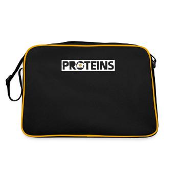 Eier - Retro Tasche - Schwarz/Gold - Hinten