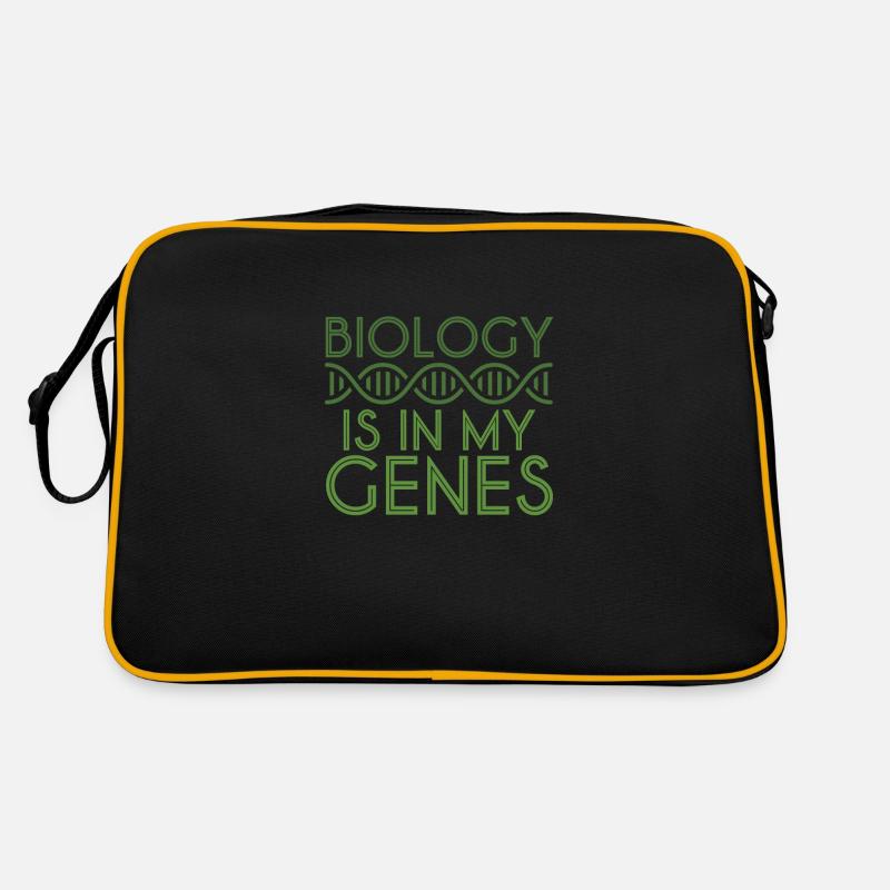 Biology Genetics DNA Molecules Genes Retro Bag