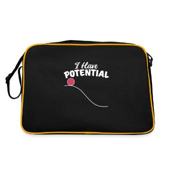 Physics - Retro Bag - black/gold - Back