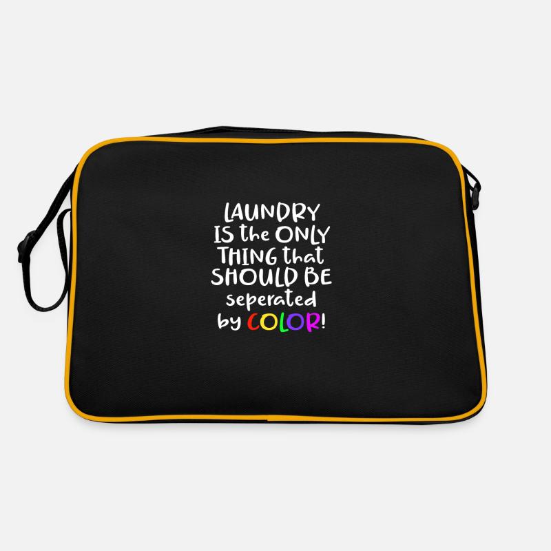 Laundry Is the Only Thing That Should Be Separated Retro Bag