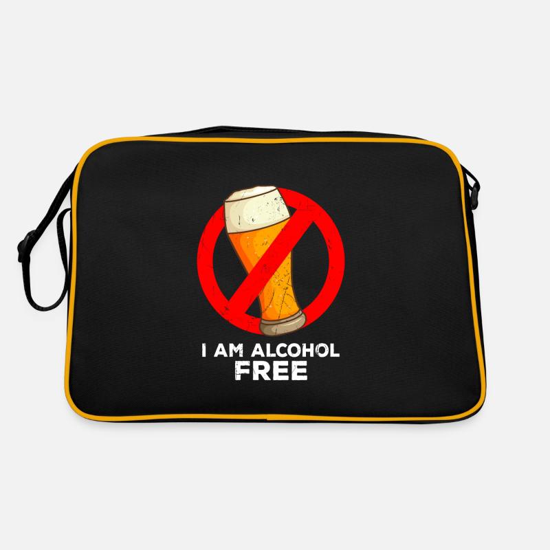 Je suis conscient de la sobriété sans alcool Sac Retro