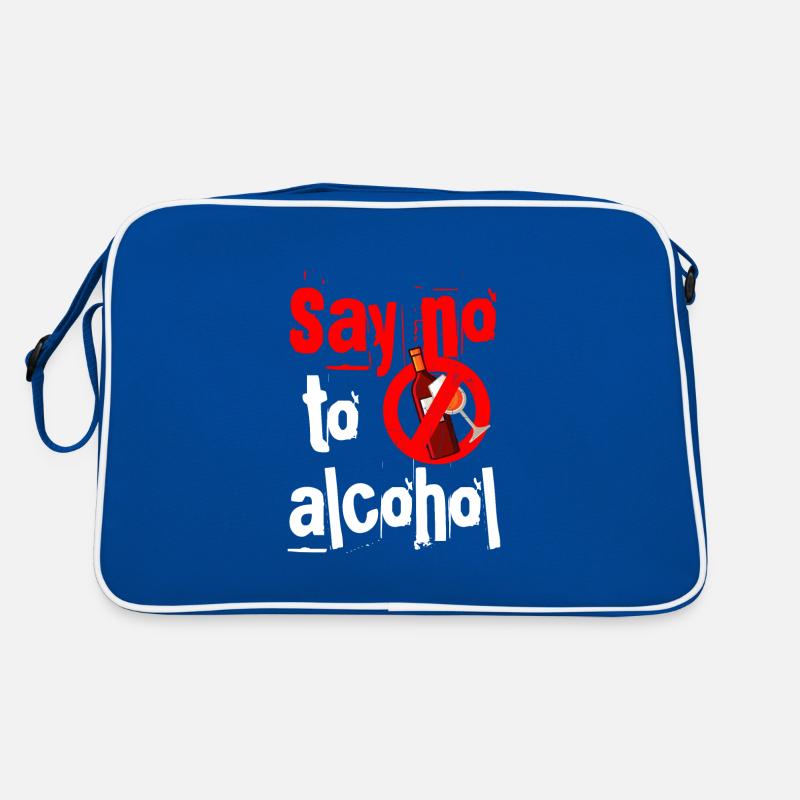 Sensibilisation à la sobriété anti-alcool Sac Retro