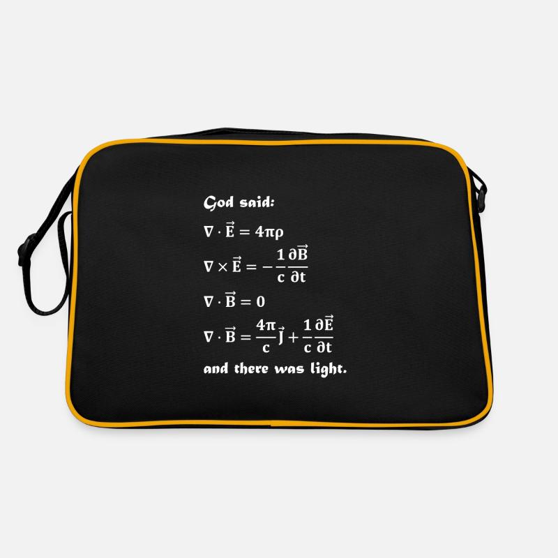 Physik Formel Gleichungen Physiker Geschenk Retro Tasche