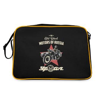 Therapy Ural Sidecar Motorcycle Team Motorcycle - Retro Bag - black/gold - Back