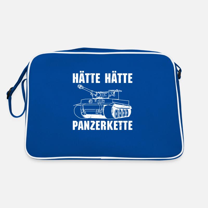 Ich bin ein panzer opa Tiger Panzer Bundeswehr Retro Tasche