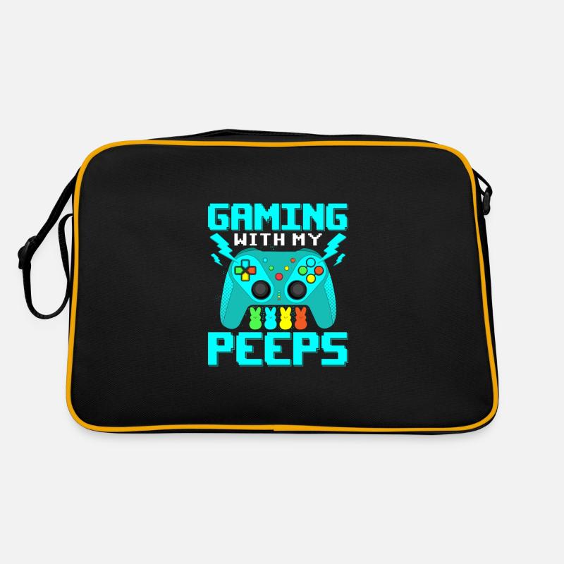 Gaming Quote Gaming avec My Peeps Gaming Sac Retro
