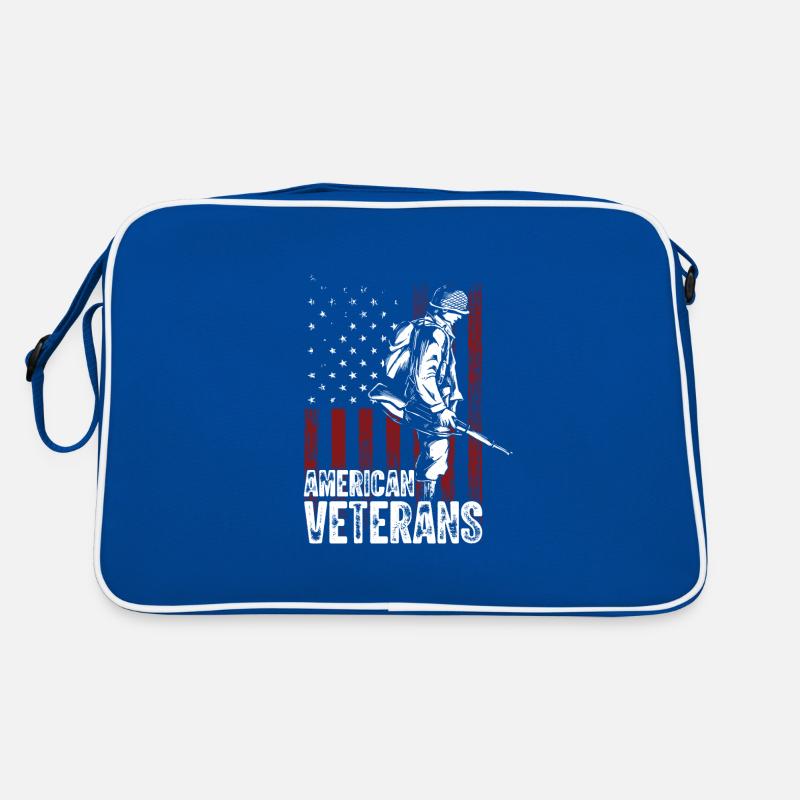Citation d’un vétéran vétéran américain Sac Retro