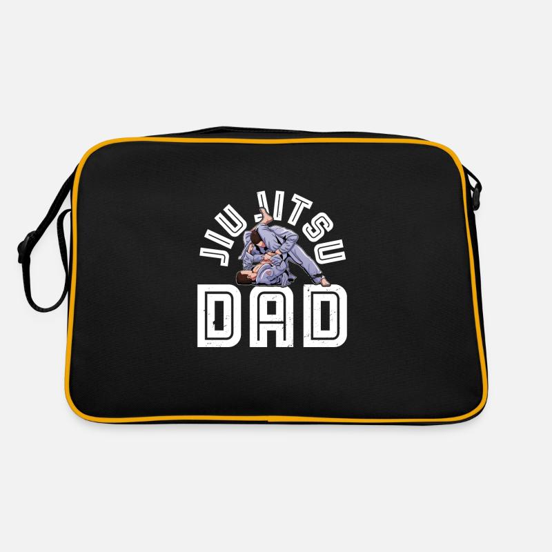 Jiu Jitsu BJJ Brasilien Spruch Kampfkunst Judo Retro Tasche