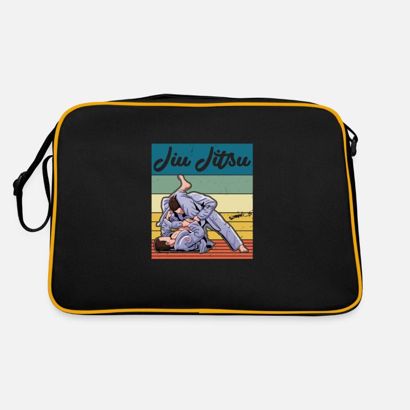 Jiu-Jitsu Kampfkunst Brasilien Verein Geschenk Retro Tasche