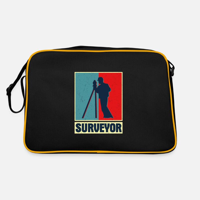 Géomètre Profession Géomètre Sac Retro